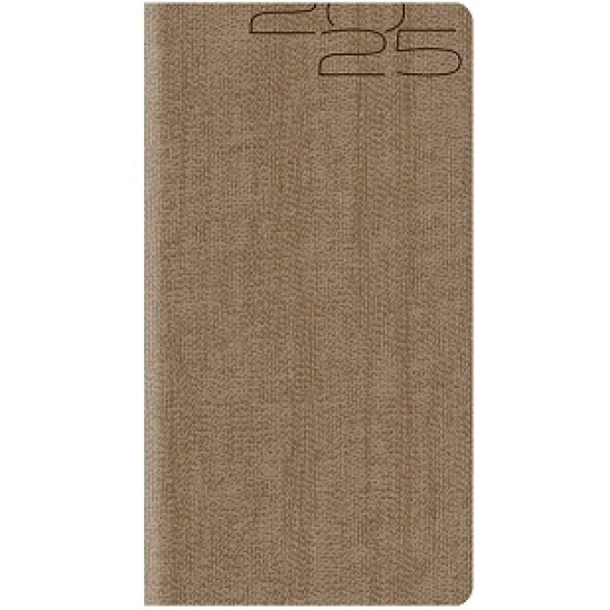 Θεοφύλακτος Castelli Εβδομαδιαίο Ημερολόγιο 2025 Kashmir Άμμου 8x15εκ