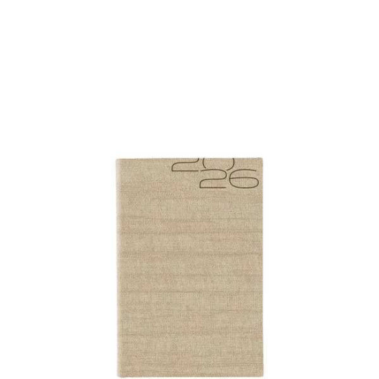 Castelli Ημερήσιο Ημερολόγιο 2026 11x16.5cm Kashmir Flat Άμμου