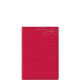 Castelli Ημερήσιο Ημερολόγιο 2026 14.5x20.5cm Kashmir Flat Κόκκινο