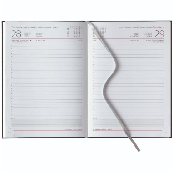 Castelli Ημερήσιο Ημερολόγιο 2026 17x24cm Sidney Classic Πετρόλ