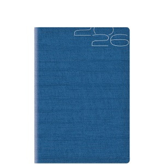 Castelli Ημερήσιο Ημερολόγιο 2026 17x24cm Kashmir Flat Μπλε