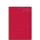 Castelli Ημερήσιο Ημερολόγιο 2026 17x24cm Kashmir Flat Κόκκινο