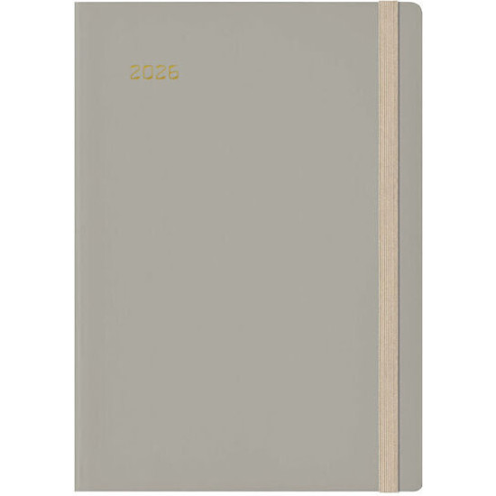 Castelli Ημερήσιο Ημερολόγιο 2026 14.5x20.5cm Ponza Flat Elastic Μπεζ