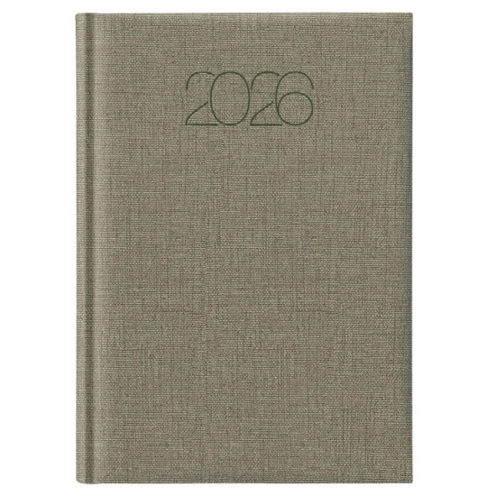 Castelli Ημερήσιο Ημερολόγιο 2026 14.5x20.5cm Cotton Classic Olive