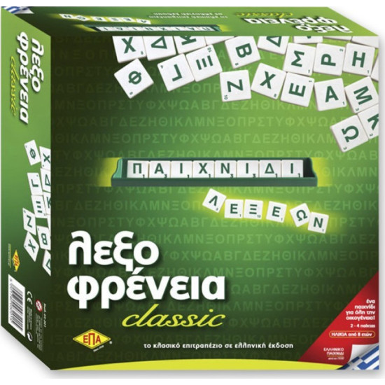 ΕΠΑ Toys Επιτραπέζιο Παιχνίδι Λεξοφρένεια Classic