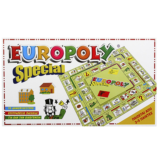 Panco Games Επιτραπέζιο Παιχνίδι Europoly Special