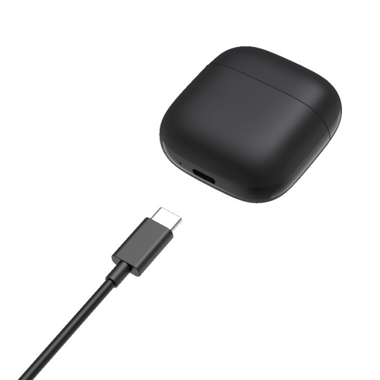 Edifier X2 Plus Earbud Bluetooth Handsfree Ακουστικά και Θήκη Φόρτισης Μαύρα