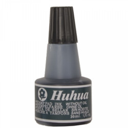  Μελάνι Μαύρο για ταμπόν 30ml. Ηuhua