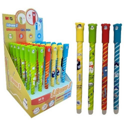 M&G Στυλό Gel 0.5mm με Μπλε Μελάνι (Διάφορα Σχέδια)