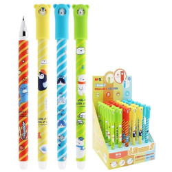 M&G Στυλό Gel 0.5mm με Μπλε Μελάνι (Διάφορα Σχέδια)