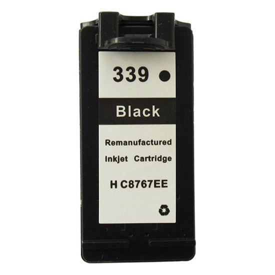 339 Συμβατό Μελάνι Εκτυπωτή InkJet HP 21ml Μαύρο C8767ee 339 Συμβατό Μελάνι Εκτυπωτή InkJet HP 21ml Μαύρο C8767ee