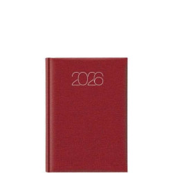 Castelli Ημερήσιο Ημερολόγιο 2026 17.2x24cm Cotton Classic Cardinal Red