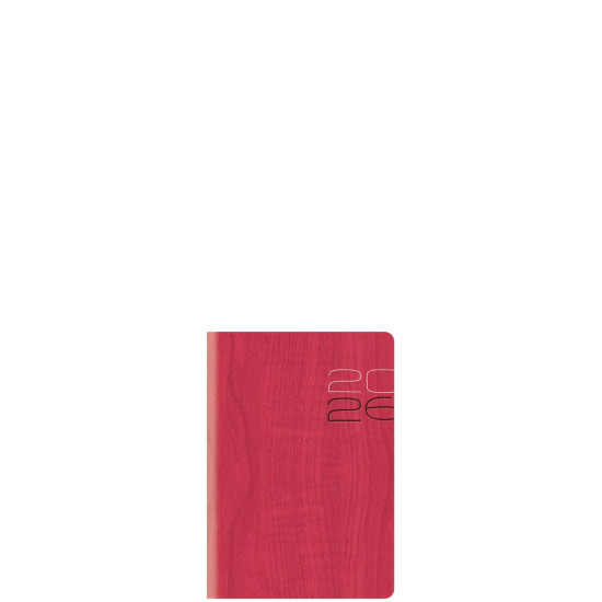 Castelli Ημερήσιο Ημερολόγιο 2026 8.9x13cm Woodline Κόκκινο Castelli Ημερήσιο Ημερολόγιο 2026 8.9x13cm Woodline Κόκκινο