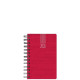 Castelli Ημερήσιο Ημερολόγιο Σπιράλ 2026 11x16.5cm Kashmir Wire-Ο Κόκκινο