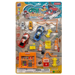 CITY VEHICLE καρτέλα 28x43cm ToyMarkt