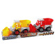 ToyMarkt Κατσκευαστικά Οχήματα Free Wheels Σετ 2τμχ [33x11x9cm]