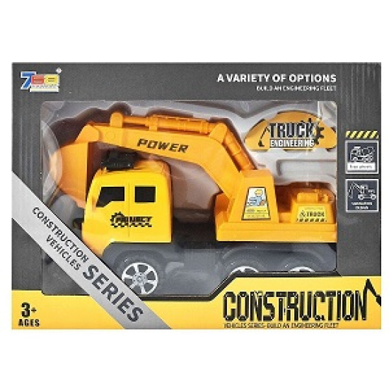 ToyMarkt Εκσκαφέας Free Wheels σε Κουτί 30x22x9cm