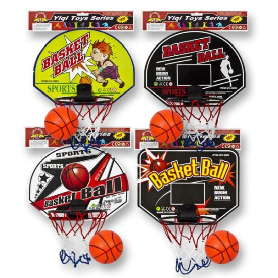 ToyMarkt Μπασκετάκι 4 Σχέδια 29x28cm