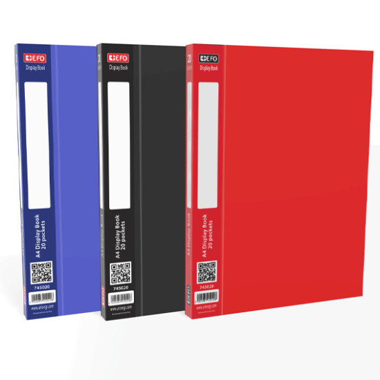 +Efo Σουπλ Α4 20 φύλλα (Διάφορα Χρώματα) [745020]