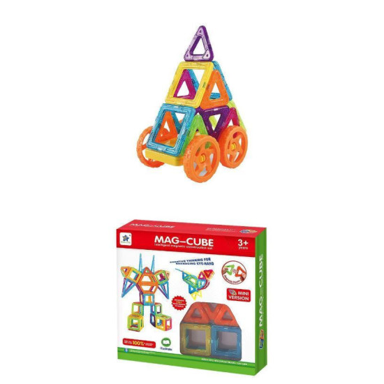 ToyMarkt Μαγνητικό Παιχνίδι Κατασκευών για Παιδιά 3+ Ετών ToyMarkt Μαγνητικό Παιχνίδι Κατασκευών για Παιδιά 3+ Ετών
