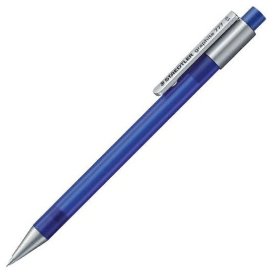 Staedtler Graphite 777 Μηχανικό Μολύβι 0.5mm με Γόμα Silk Μπλε Staedtler Graphite 777 Μηχανικό Μολύβι 0.5mm με Γόμα Silk Μπλε