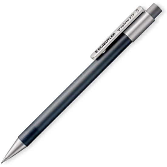 Staedtler Graphite 777 Μηχανικό Μολύβι 0.5mm με Γόμα Γκρι Staedtler Graphite 777 Μηχανικό Μολύβι 0.5mm με Γόμα Γκρι