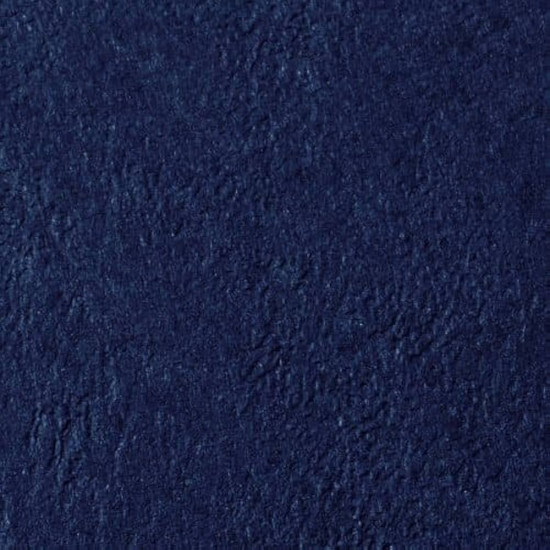 GBC LeatherGrain Binding Covers A4 Navy Blue Pack of 100