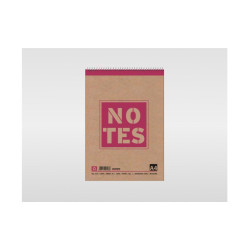 Χαρτοσύν Μπλοκ Σπιράλ Notes Α5 80 Φύλλων (Διάφορα Χρώματα)