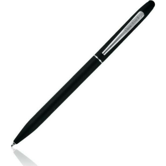 Pierre Cardin Adeline Black Matt Στυλό BallPen με Μπλε Μελάνι