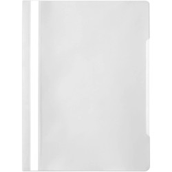 Exas Paper Ντοσιέ με Έλασμα για Χαρτί A4 Λευκό
