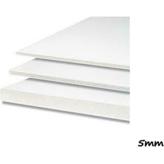 Kangaro Μακετόχαρτο Λευκό 5mm 50x70εκ.