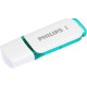 Philips Snow 8GB USB 2.0 Stick Λευκό
