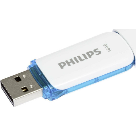 Philips Snow 16GB USB 2.0 Stick Λευκό