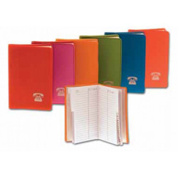 Τηλεφωνικό Ευρετήριο Άδετο 7,5x11 Παστέλ Χρώματα