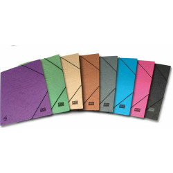 Skag Φάκελος Πρεσπάν με Λάστιχο και Αυτιά για Χαρτί A4 [Fancy Χρώματα]