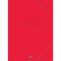 Χαρτοσύν Φάκελος Πρεσπάν με Λάστιχο για Χαρτί A4 Κόκκινος