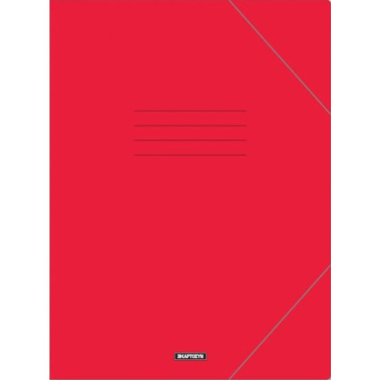 Χαρτοσύν Φάκελος Πρεσπάν με Λάστιχο για Χαρτί A4 Κόκκινος