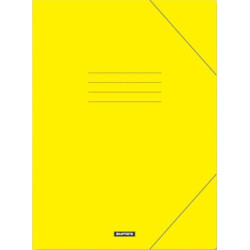 Χαρτοσύν Φάκελος Πρεσπάν με Λάστιχο για Χαρτί A4 Κίτρινος