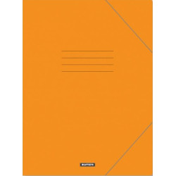 Χαρτοσύν Φάκελος Πρεσπάν με Λάστιχο για Χαρτί A4 Πορτοκαλί