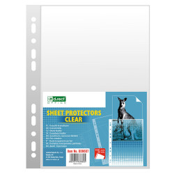 Πλαστικές Ζελατίνες για Έγγραφα Τύπου "Π" A4 με Τρύπες 100τμχ