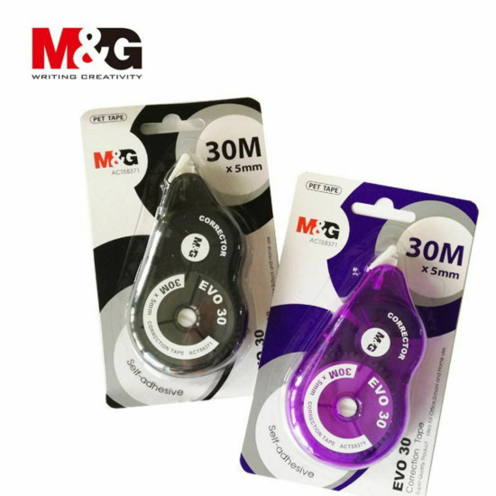 M&G Διορθωτική Ταινία Blanco 30m x 5mm EVO 30 Correction Tape (Διάφορα Χρώματα)
