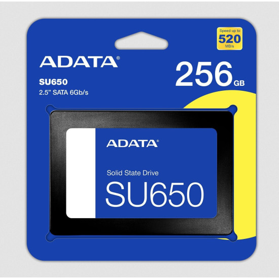 Adata Ultimate SU650 SSD 256GB 2.5'' SATA III Adata Ultimate SU650 SSD 256GB 2.5'' SATA III