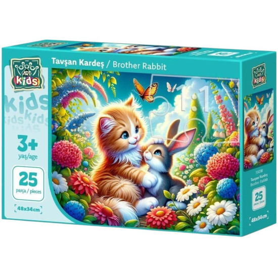 Art Puzzle Αδελφός Λαγουδάκι Παζλ 25XXL κομμάτια 3+