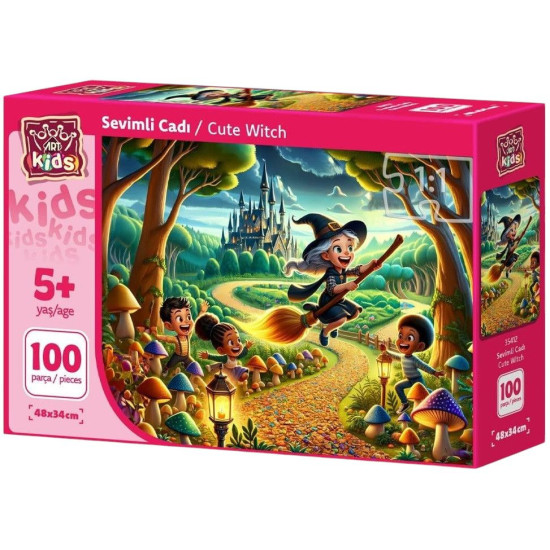 Art Puzzle Γλυκιά μάγισσα Παζλ 100 κομμάτια 5+