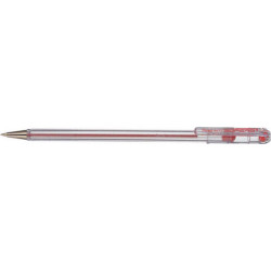 Pentel Στυλό Ballpoint 0.7mm με Κόκκινο Mελάνι Superb Fine Point