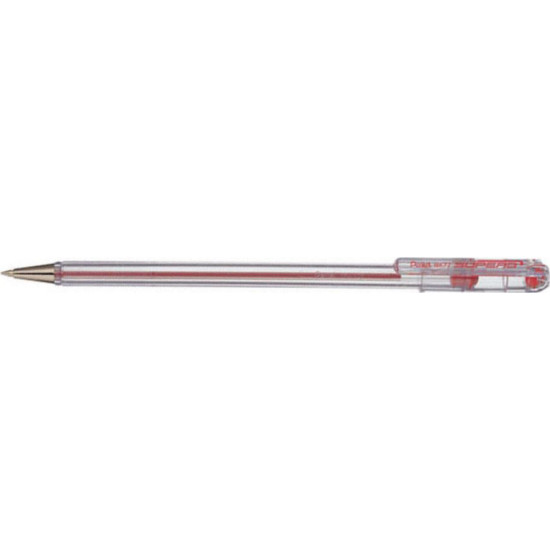 Pentel Στυλό Ballpoint 0.7mm με Κόκκινο Mελάνι Superb Fine Point