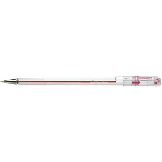 Pentel Στυλό Ballpoint 0.7mm με Κόκκινο Mελάνι Superb Fine Point