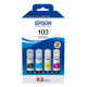Γνήσιο Πακέτο 4 Μελανιών Εκτυπωτή InkJet Epson 103 (C13T00S64A) C/M/Y/B Γνήσιο Πακέτο 4 Μελανιών Εκτυπωτή InkJet Epson 103 (C13T00S64A) C/M/Y/B