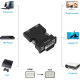 Powertech Μετατροπέας 3.5mm / HDMI female σε VGA male [CAB-H120]
