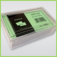 Κάρτες λευκές Νο 4 με κουτί 142Α card visit 5,5x9,5 cm